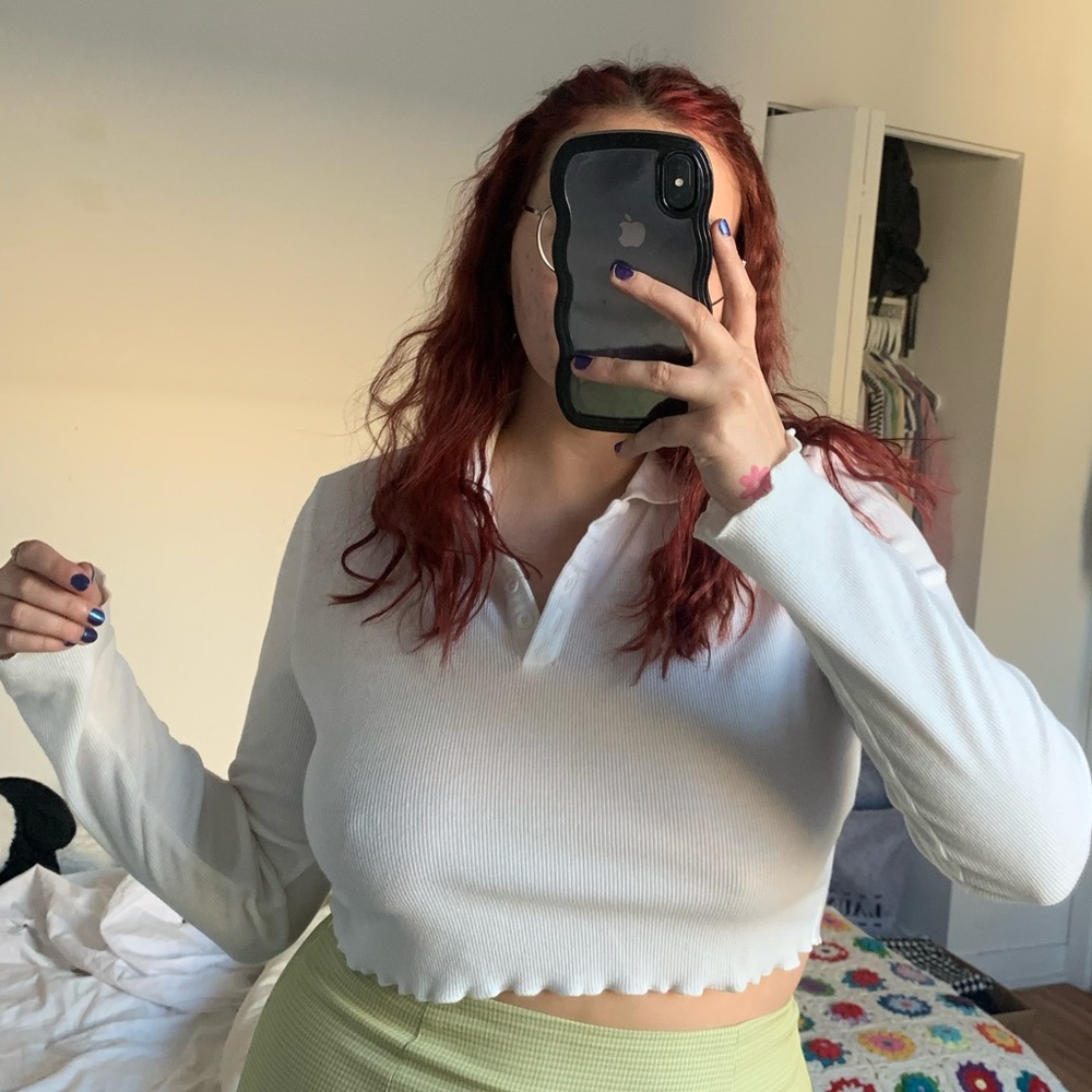 Polo crop top - Picture 2 of 3